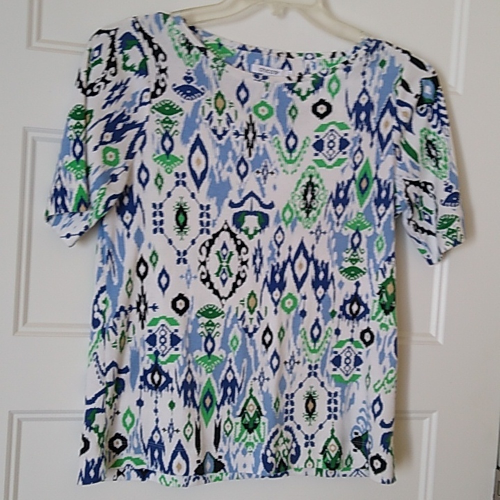 Chico's Pima Cotton Tee - M